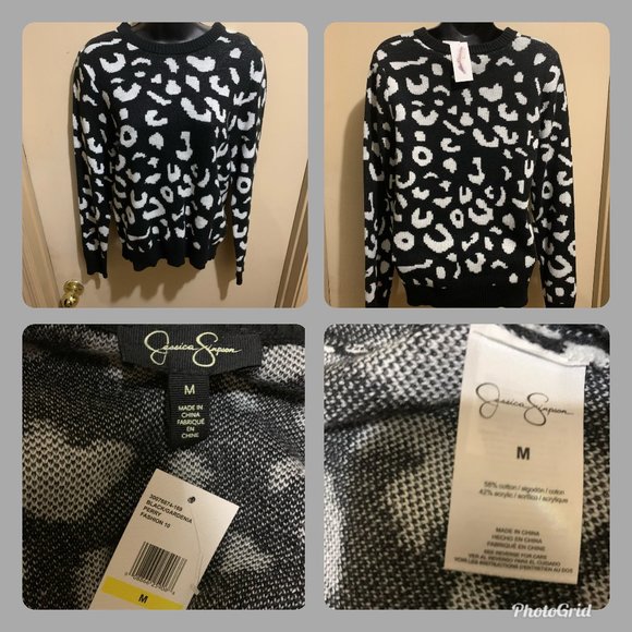Jessica Simpson Perry SWEATER SZ M NEW - Picture 1 of 9